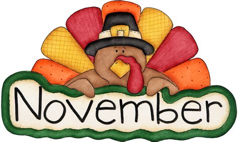 november images clip art